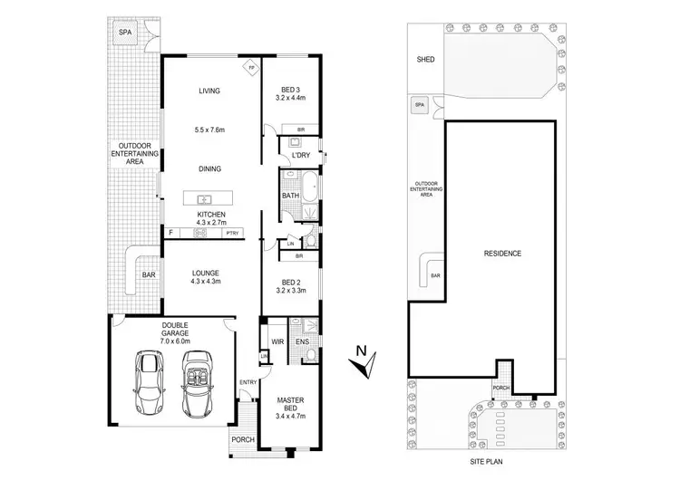 Floorplan of Homely house listing, 63 Palladium Circle, Beveridge VIC 3753