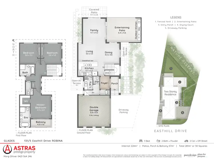 Floorplan of Homely house listing, 131/5 Easthill Drive, Robina QLD 4226