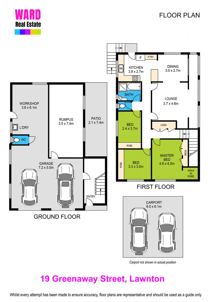 Floorplan of Homely house listing, 19 Greenaway Street, Lawnton QLD 4501