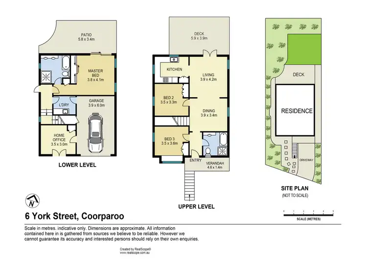 Floorplan of Homely house listing, 6 York Street, Coorparoo QLD 4151