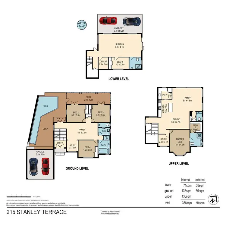 Floorplan of Homely house listing, 215 Stanley Terrace, Taringa QLD 4068