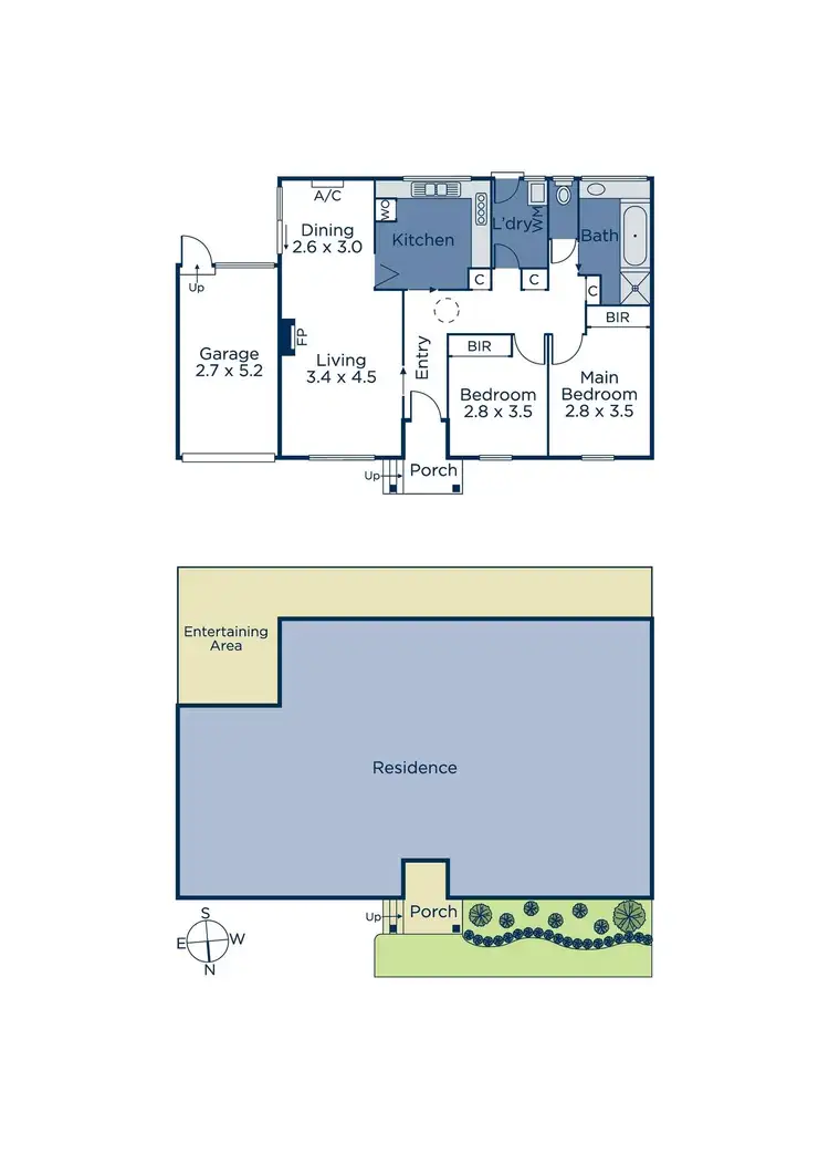 Floorplan of Homely villa listing, 4/30 Scott Grove, Glen Iris VIC 3146