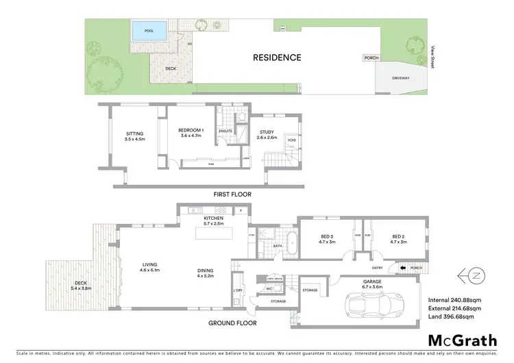 Floorplan of Homely townhouse listing, 8A View Street, Belmont VIC 3216