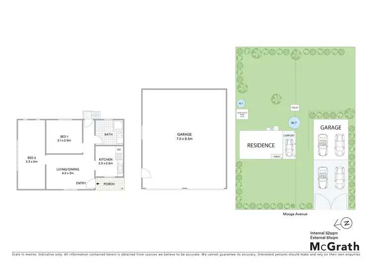 Floorplan of Homely house listing, 7 & 9 Mooga Avenue, Spencer NSW 2775