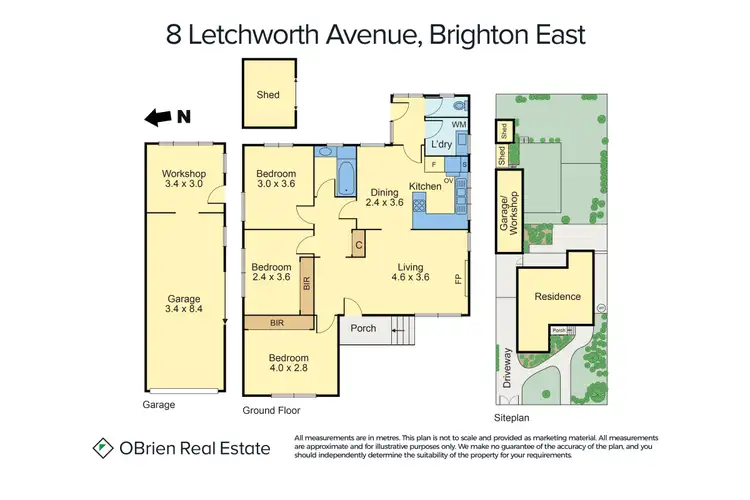 Floorplan of Homely house listing, 8 Letchworth Avenue, Brighton East VIC 3187