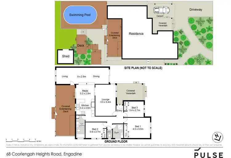 Floorplan of Homely house listing, 68 Cooriengah Heights Road, Engadine NSW 2233