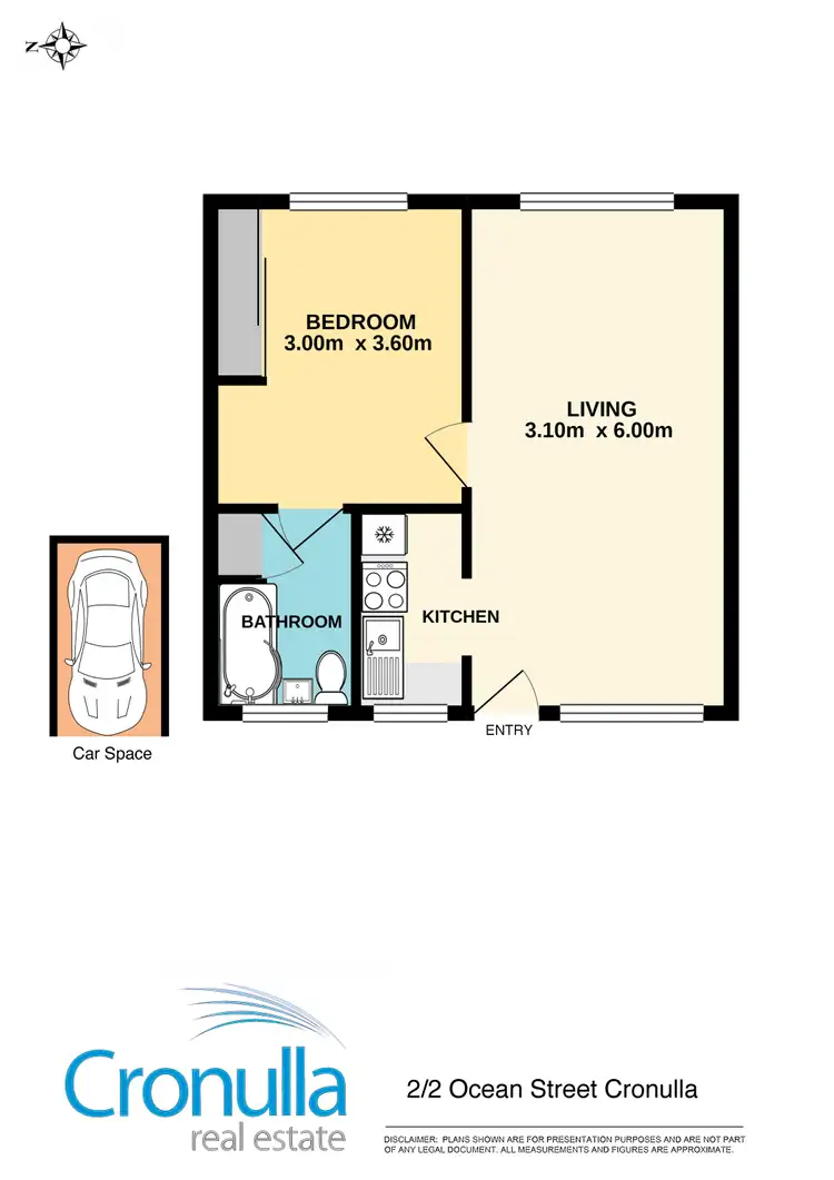 Floorplan of Homely apartment listing, 2/2 Ocean Street, Cronulla NSW 2230