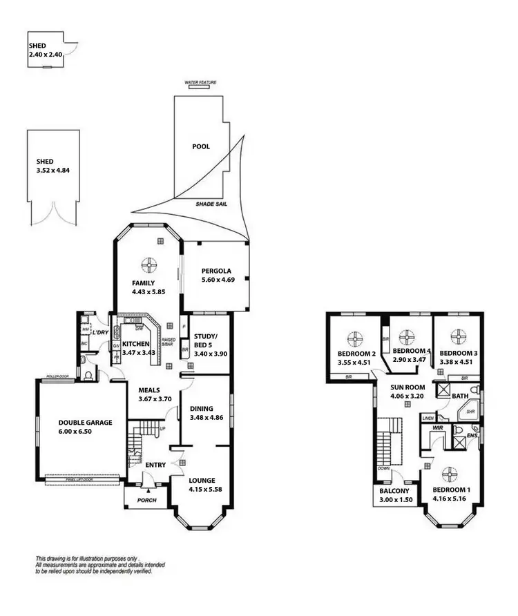 Floorplan of Homely house listing, 13 Moore Street, Tranmere SA 5073