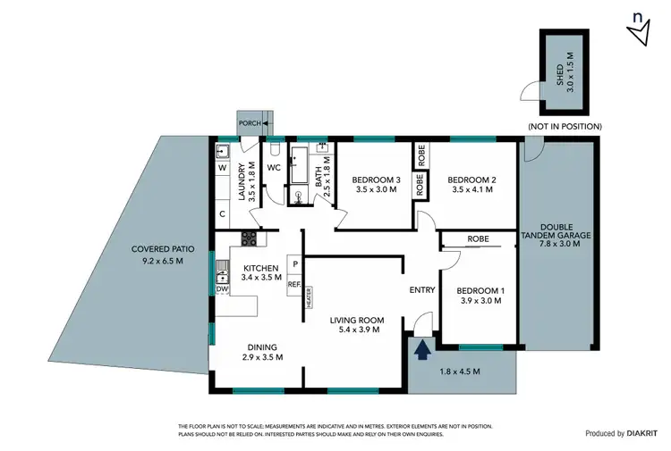 Floorplan of Homely house listing, 9 Appletree Drive, Mill Park VIC 3082