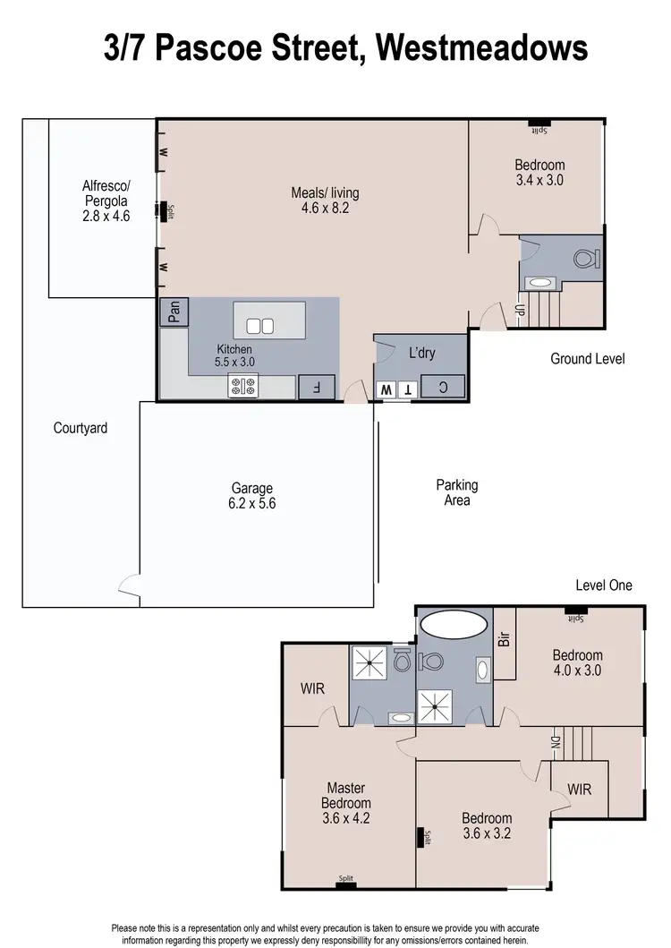 Floorplan of Homely unit listing, 3/7 Pascoe Street, Westmeadows VIC 3049
