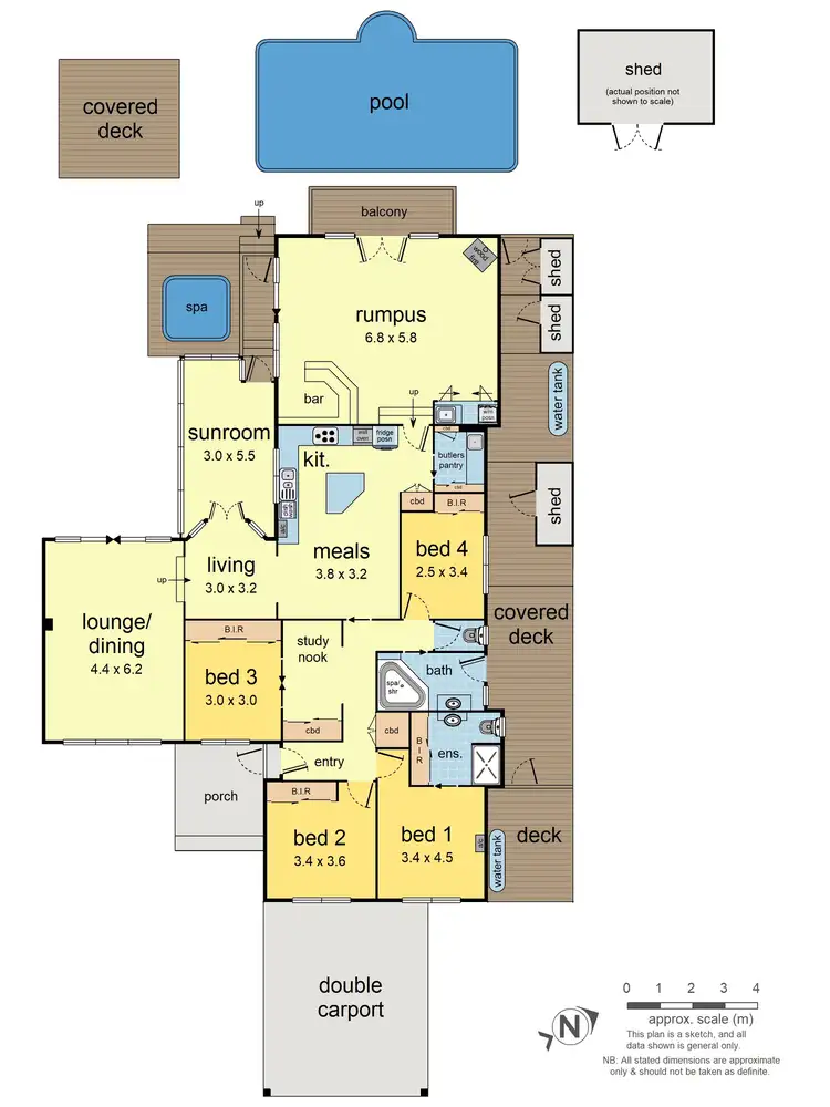 Floorplan of Homely house listing, 2 Coniston Close, Croydon Hills VIC 3136