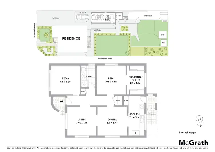 Floorplan of Homely house listing, 8 Lake Heights Road, Lake Heights NSW 2502