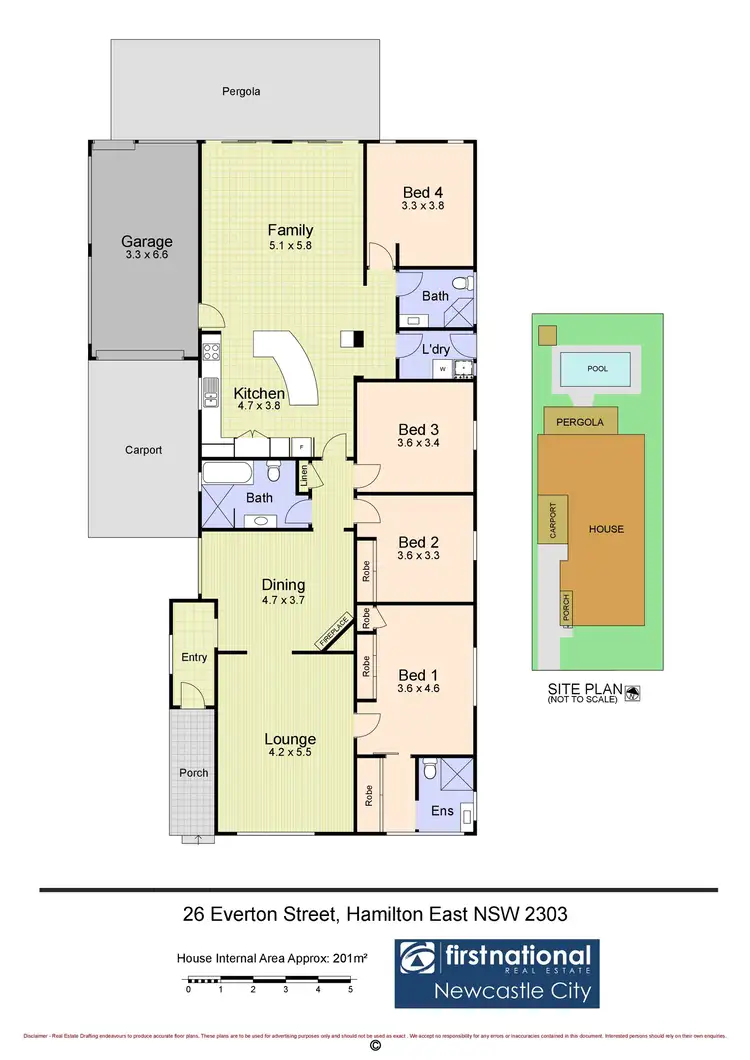 Floorplan of Homely house listing, 26 Everton Street, Hamilton East NSW 2303