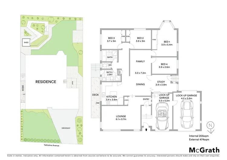 Floorplan of Homely house listing, 34 Yetholme Avenue, Baulkham Hills NSW 2153