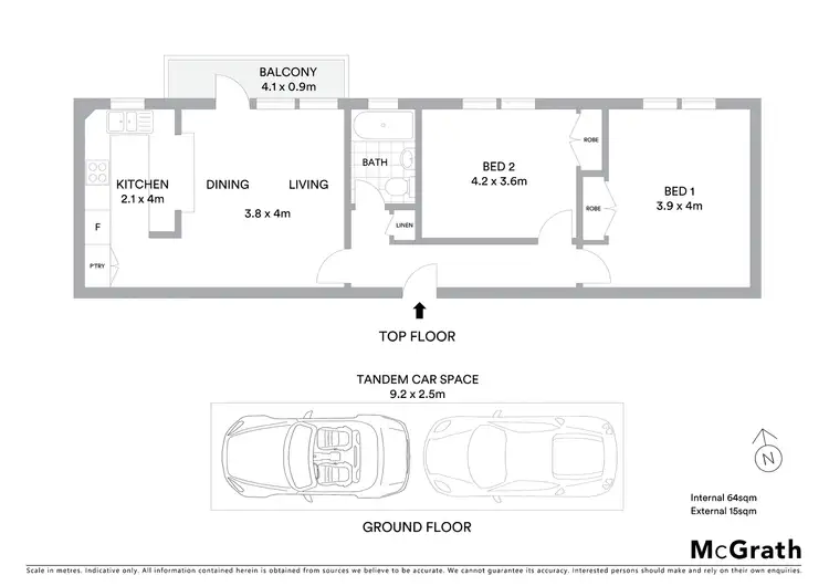 Floorplan of Homely apartment listing, 5/3 Gordon Street, Randwick NSW 2031