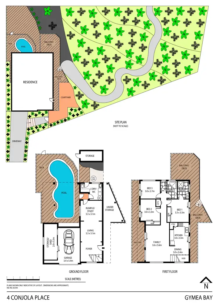 Floorplan of Homely house listing, 4 Conjola Place, Gymea Bay NSW 2227