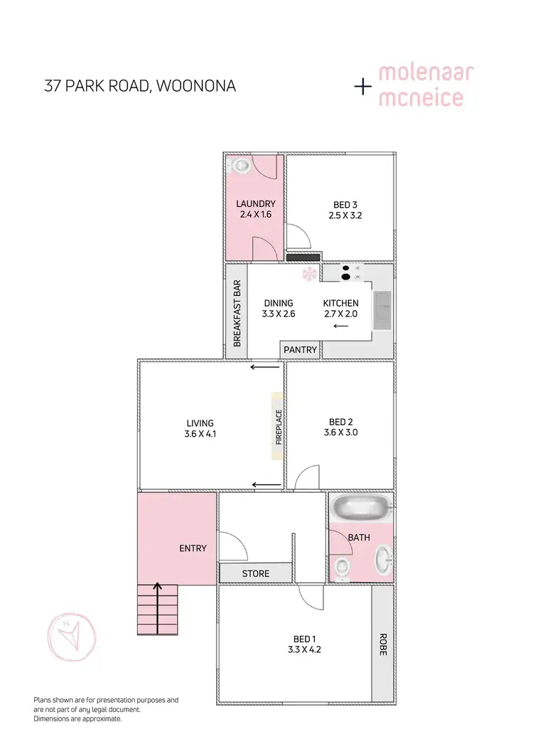 Floorplan of Homely house listing, 37 Park Road, Woonona NSW 2517