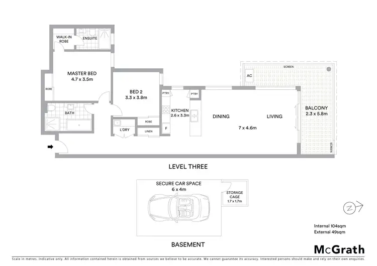 Floorplan of Homely apartment listing, 18B/993 Old Princes Highway, Engadine NSW 2233