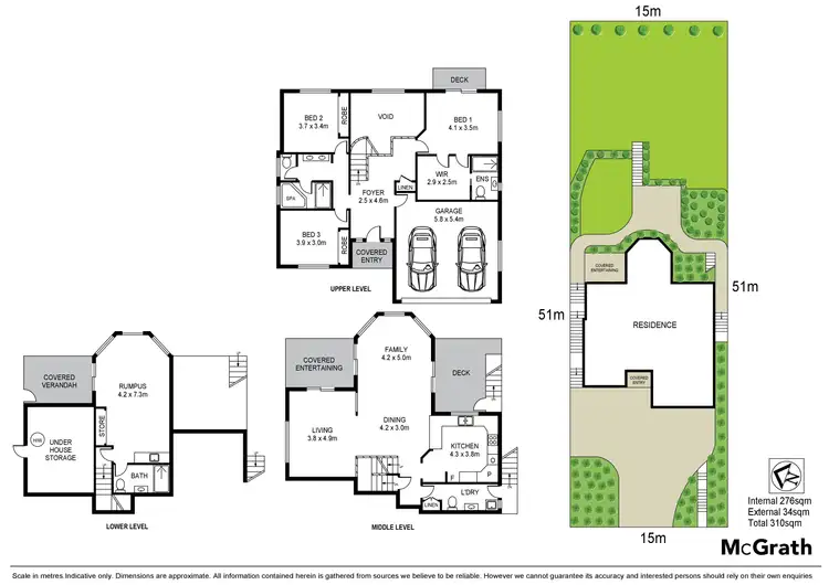 Floorplan of Homely house listing, 46 High View Road, Pretty Beach NSW 2257