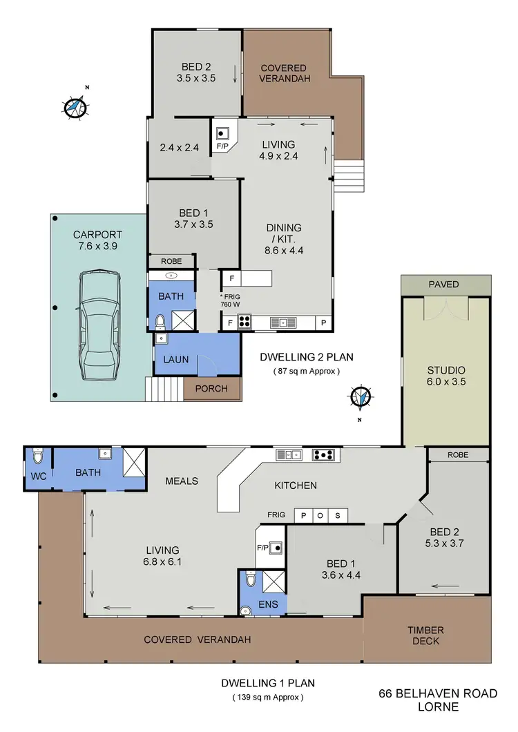 Floorplan of Homely house listing, 66 Belhaven Road, Lorne NSW 2439