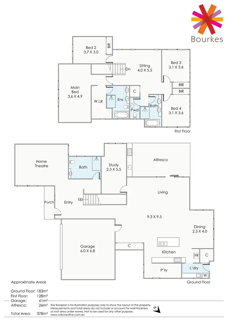 Floorplan of Homely house listing, 24B Craigie Crescent, Manning WA 6152