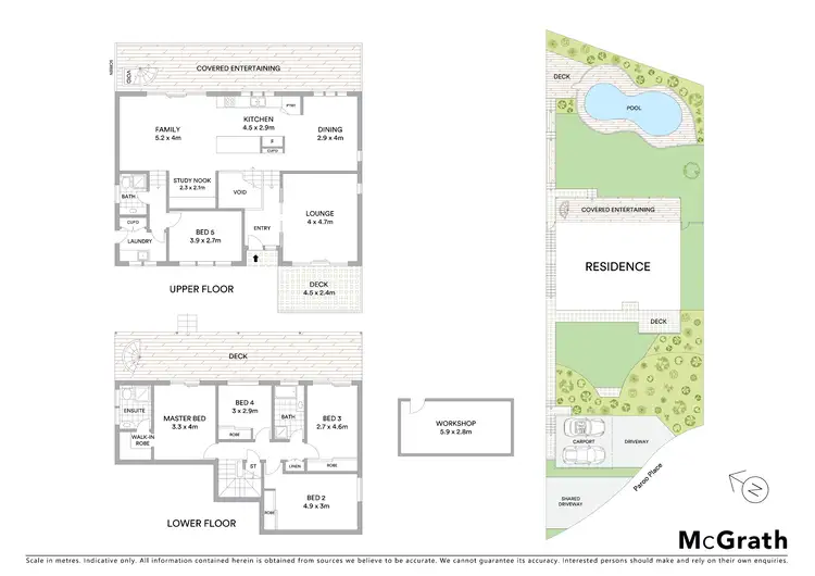 Floorplan of Homely house listing, 3 Paroo Place, Hornsby Heights NSW 2077
