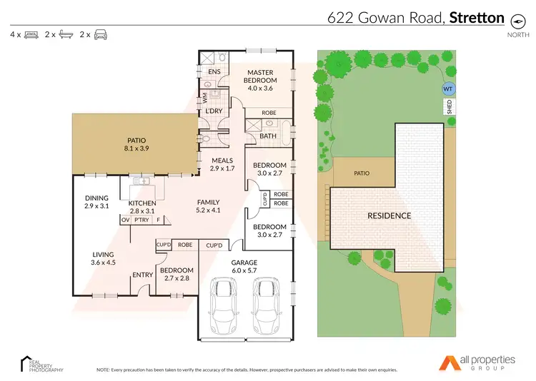 Floorplan of Homely house listing, 622 Gowan Road, Stretton QLD 4116
