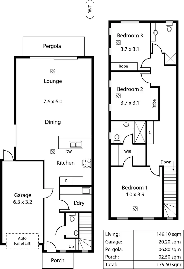 Floorplan of Homely house listing, 3A Philpott Avenue, Paradise SA 5075