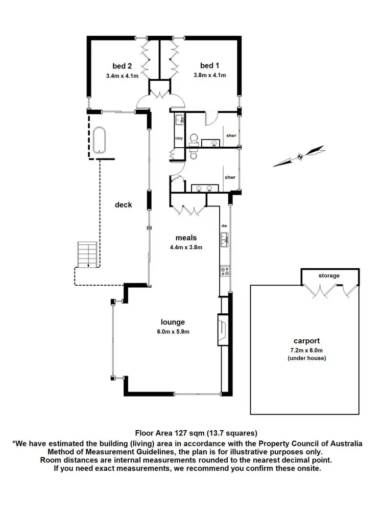 Floorplan of Homely house listing, 21 High Street, Healesville VIC 3777