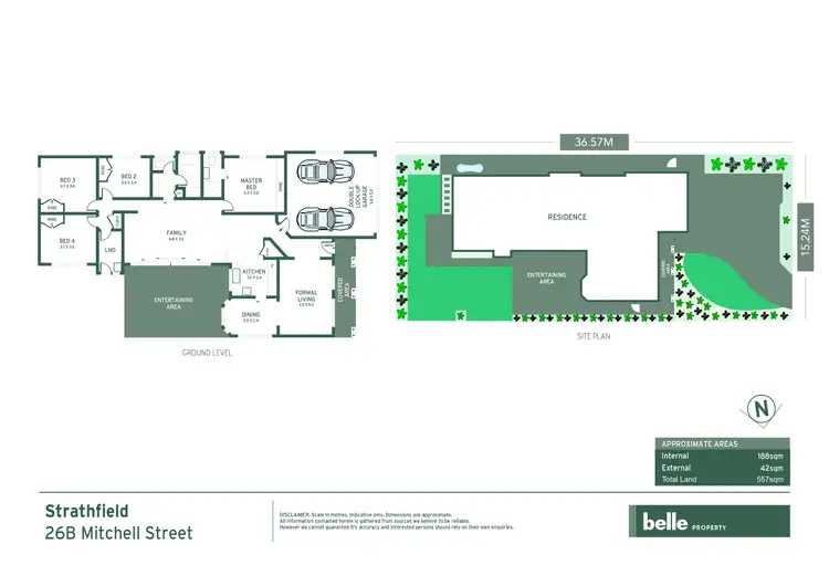 Floorplan of Homely house listing, 26B Mitchell Road, Strathfield NSW 2135