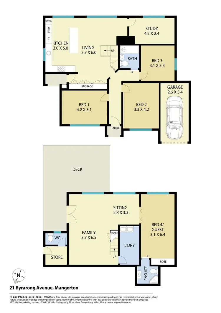 Floorplan of Homely house listing, 21 Byrarong Avenue, Mangerton NSW 2500
