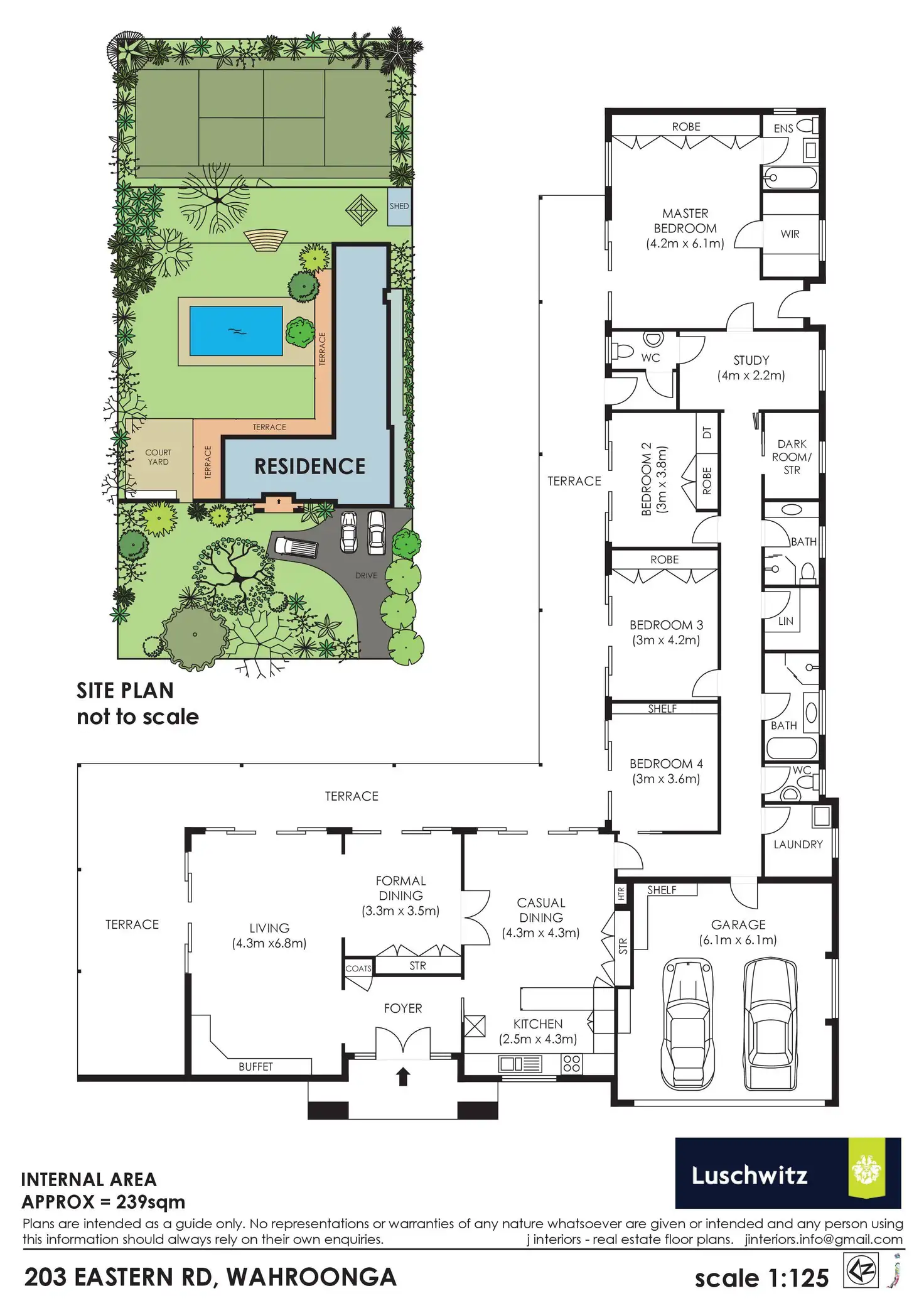Floorplan of Homely house listing, 203 Eastern Road, Wahroonga NSW 2076