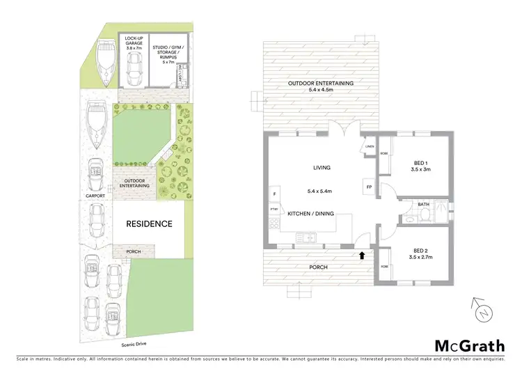 Floorplan of Homely house listing, 177 Scenic Drive, Budgewoi NSW 2262