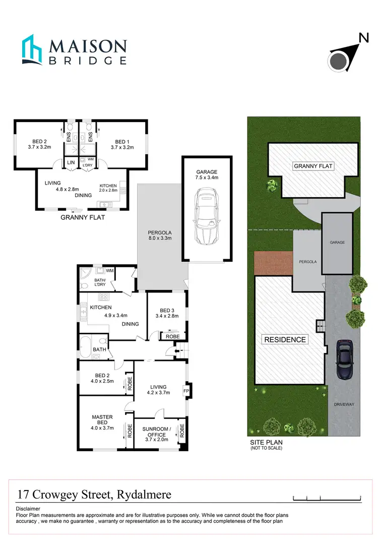 Floorplan of Homely house listing, 17 Crowgey Street, Rydalmere NSW 2116