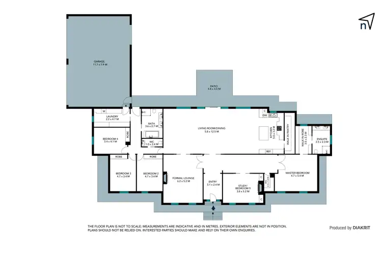 Floorplan of Homely house listing, 509 Yan Yean Road, Yarrambat VIC 3091