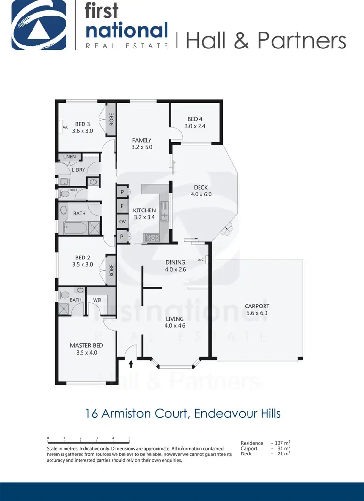 Floorplan of Homely house listing, 16 Armiston Court, Endeavour Hills VIC 3802