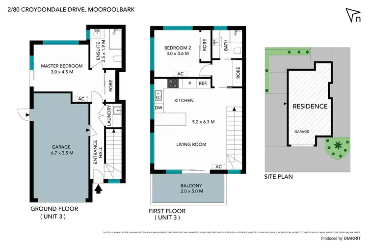 Floorplan of Homely townhouse listing, 4/80 Croydondale Drive, Mooroolbark VIC 3138