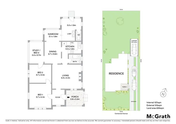 Floorplan of Homely house listing, 43 Centennial Avenue, Lane Cove NSW 2066