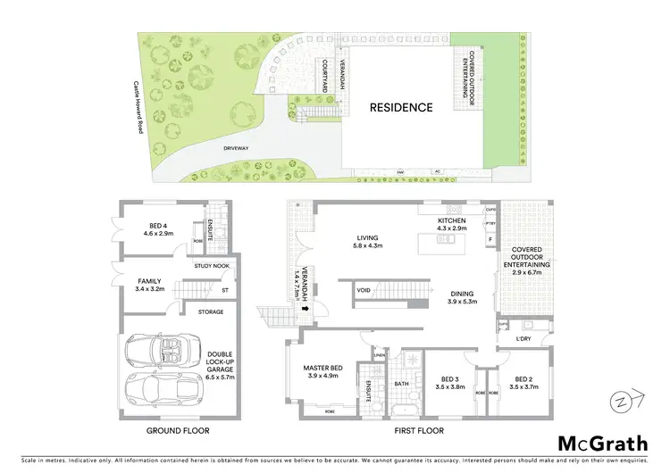 Floorplan of Homely house listing, 14 Castle Howard Road, Cheltenham NSW 2119
