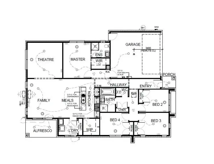 Floorplan of Homely house listing, 9 Wynne Road, Aintree VIC 3336