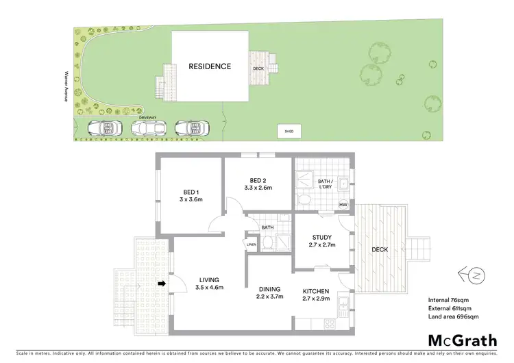 Floorplan of Homely house listing, 41 Warner Avenue, Tuggerawong NSW 2259