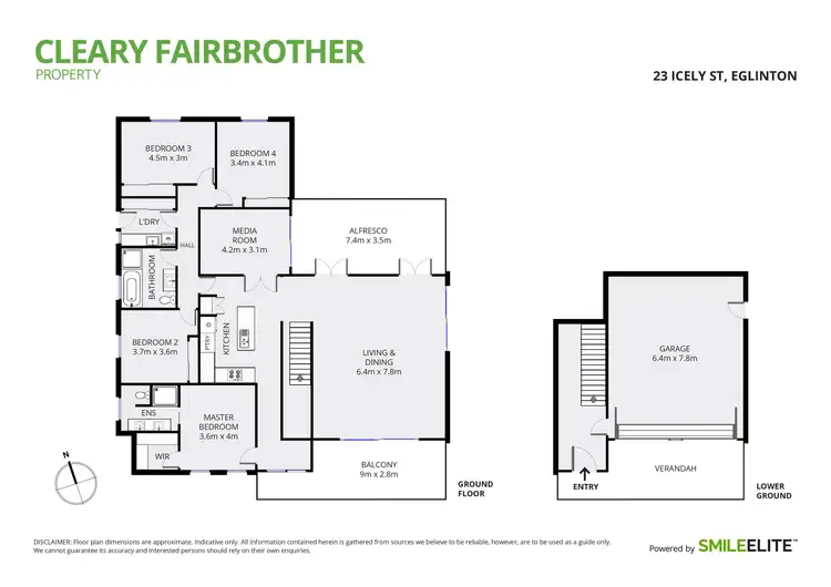 Floorplan of Homely house listing, 23 Icely Street, Eglinton NSW 2795