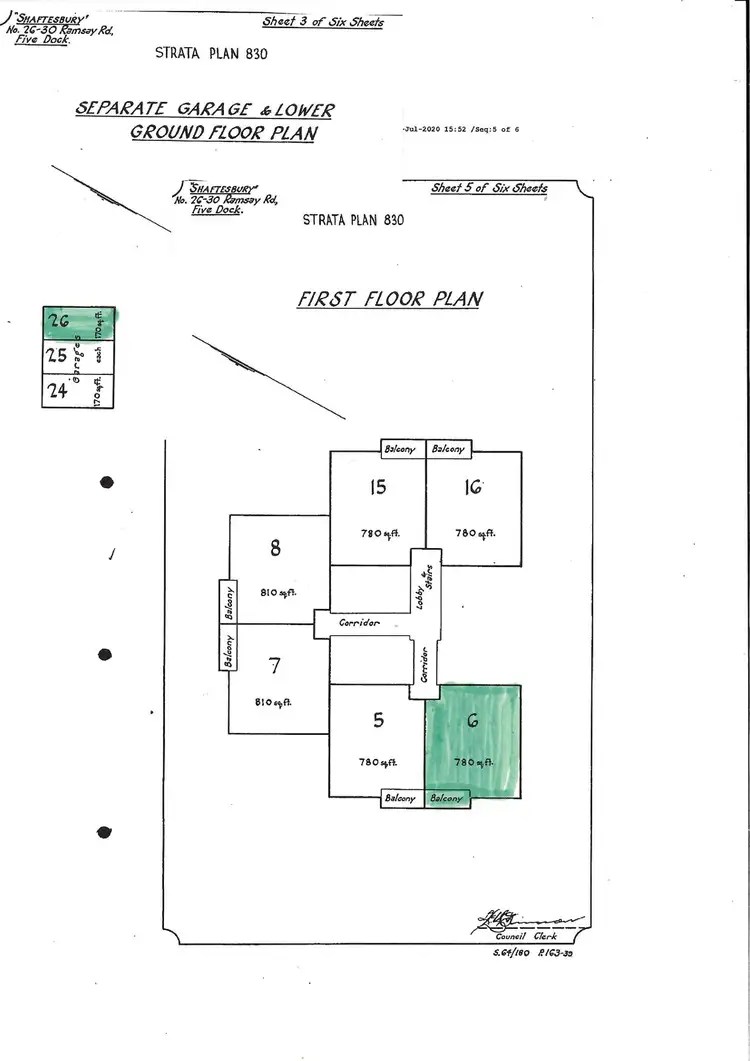 Floorplan of Homely apartment listing, 6/30 Ramsay Road, Five Dock NSW 2046