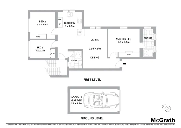 Floorplan of Homely apartment listing, 7/80 Birriga Road, Bellevue Hill NSW 2023