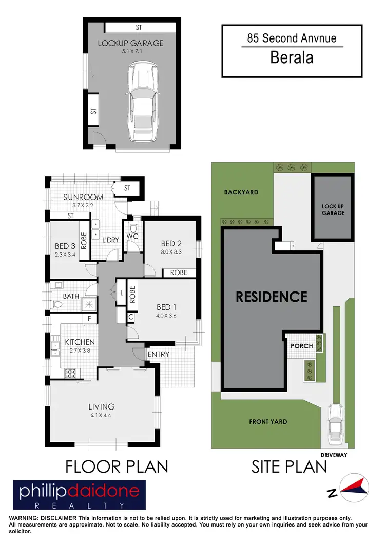 Floorplan of Homely house listing, 85 Second Avenue, Berala NSW 2141