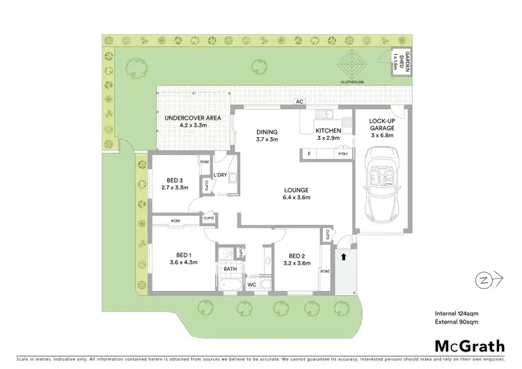 Floorplan of Homely unit listing, 6/160 Mortimer Street, Mudgee NSW 2850