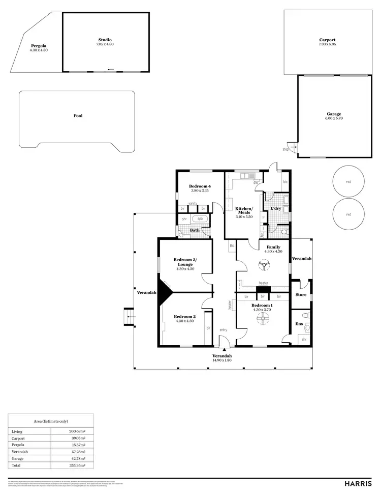Floorplan of Homely house listing, 41 Swamp Road, Uraidla SA 5142