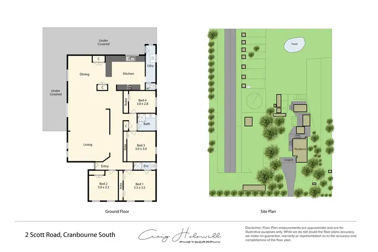Floorplan of Homely rural property listing, 2 Scott Road, Cranbourne South VIC 3977