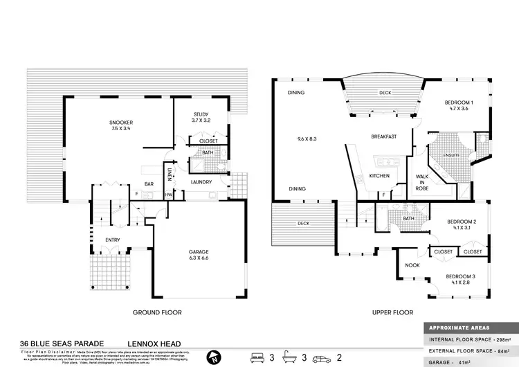 Floorplan of Homely house listing, 36 Blue Seas Parade, Lennox Head NSW 2478
