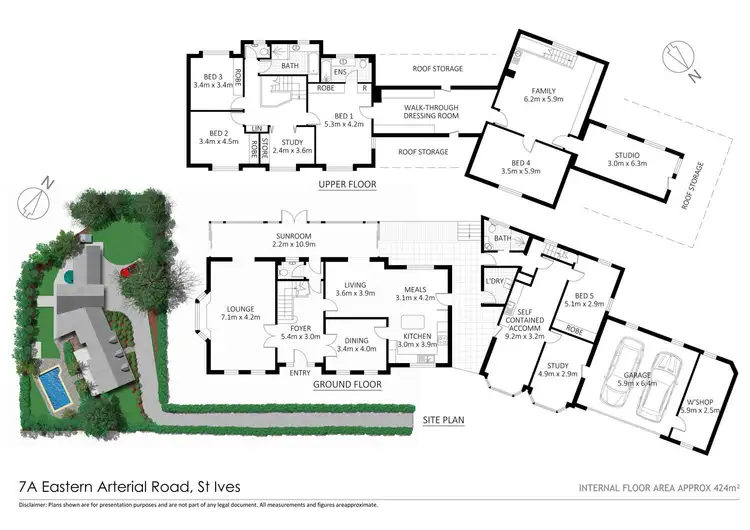 Floorplan of Homely house listing, 7A Eastern Arterial Road, St Ives NSW 2075